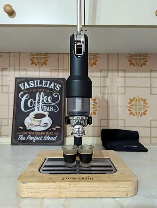 Superkop non-electric espresso tool