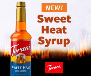 Torani Sweet Heat Syrup banner ad