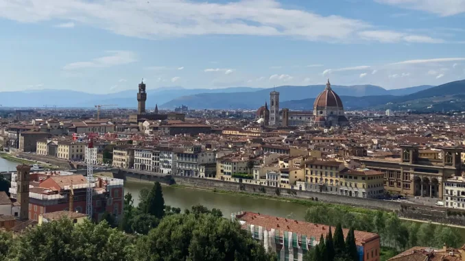 View of Florence from the Piazzale Michelangelo