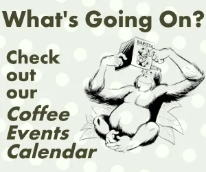 Barista Magazine Coffee Events Calendar Banner ad